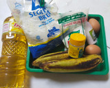 Foto langkah ke 1 dari resep Banana Cake Ala Farah Quinn (2 telur, moist tanpa mixer).