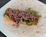 Foto del paso 6 de la receta Wrap de carne picada
