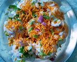 A picture of step 8 of Patasi chaat.