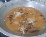 Foto langkah ke 4 dari resep Kicik Gereh (Ikan Asin) Kuah Pedas Santan.