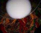 A picture of step 6 of Beef in Oyster Sauce.