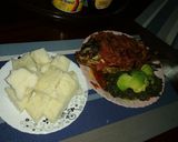 A picture of step 1 of Juicy wet fry fish with ugali.