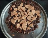A picture of step 3 of Khajoor Biscuit Roll/ Date Biscuit Roll.