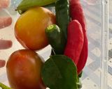 Foto langkah ke 1 dari resep Cumi asin cabe ijo #dirumahaja.