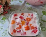 Foto langkah ke 3 dari resep Es Jelly Sirup.