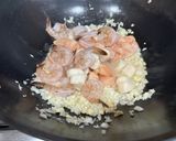 A picture of step 2 of Crab & Corn Chopsuey.
