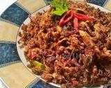 Foto langkah ke 7 dari resep Tongkol Suwir Pedas Manis.