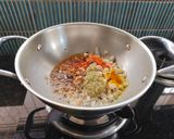A picture of step 2 of Mashroom (Ranbhaji).