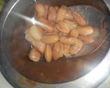 A picture of step 1 of Rajma chawal.