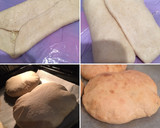 Foto del paso 6 de la receta: Pan pita relleno de queso 🧀 (pan hueco por dentro)