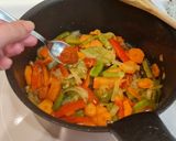 Foto del paso 4 de la receta: Filetes de lomo en salsa de verduras