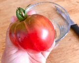 Hình bước làm 1 của món 🌱 Cà Chua Dằm Đá Đường