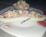 A picture of step 4 of Potato salad boat.