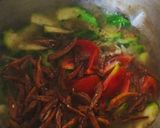 Foto langkah ke 4 dari resep Tumis Oyong/ gambas teri.