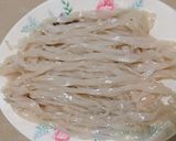 Hình bước làm 4 của món Sợi phở không có bột gạo