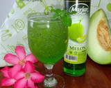 Foto langkah ke 5 dari resep Es melon serut selasih.