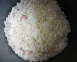 A picture of step 2 of Rice Cooker Jambalaya.