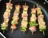 A picture of step 9 of Egg Shashlik.