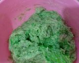 Foto langkah ke 2 dari resep Wool Roll Bread Pandan Kukus.