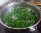 Foto del paso 2 de la receta Revuelto de espinacas y butifarra negra