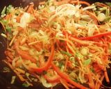 Foto del paso 3 de la receta: Wok de vegetales con fideos de arroz