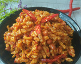 Foto langkah ke 6 dari resep Orek tempe kering pedas manis.