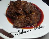 A picture of step 11 of Ofada Sauce.