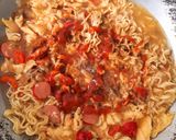 Foto langkah ke 8 dari resep Indomie masak mi tek tek nyemek.