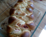 Foto del paso 7 de la receta: Trenza rellena de queso crema