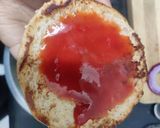A picture of step 10 of Aloo Methi Tikki Burger.