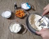 A picture of step 2 of Mango ice cream.