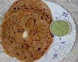 A picture of step 5 of Leftover veg Paratha.