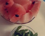A picture of step 3 of Farmhouse Watermelon Mint Juice.