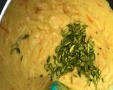 A picture of step 2 of Gajjar PedaCarrot fudge.