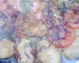 A picture of step 3 of Kafta kabab biryani.