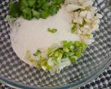 A picture of step 2 of Pearl Millet Spicy Triangles.