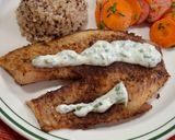 Foto del paso 4 de la receta: Filete de pescado al chipotle en air fryer con mayonesa a la albahaca
