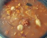 Foto del paso 2 de la receta: Potaje de garbanzos y alubias con nabos, calabaza y repollo