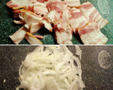Foto del paso 1 de la receta: Pizza carbonara