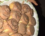 A picture of step 4 of Cinnamon Rolls.