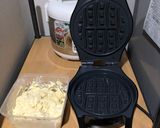 Foto langkah ke 4 dari resep Simple Buttermilk Waffle/Pancake, tanpa mixer.