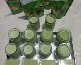 Foto langkah ke 5 dari resep Matcha Silky Pudding.