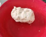 A picture of step 2 of Rice flour papri cheesey snacks.