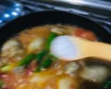 A picture of step 8 of Charsi karahi.