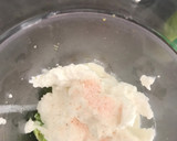 Foto del paso 3 de la receta: Salsa verde claro para pescado, con brócoli, ricotta, albahaca y eneldo