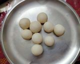 A picture of step 3 of Handmade traditional modak-dipped in chocolate.