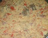 A picture of step 4 of Couscous Jollof.