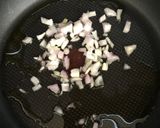 A picture of step 1 of Cranberry dressing.