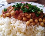 A picture of step 6 of Chana Masala (Indian Dish).