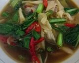 Foto langkah ke 4 dari resep Sayur Jamur Saus tiram.